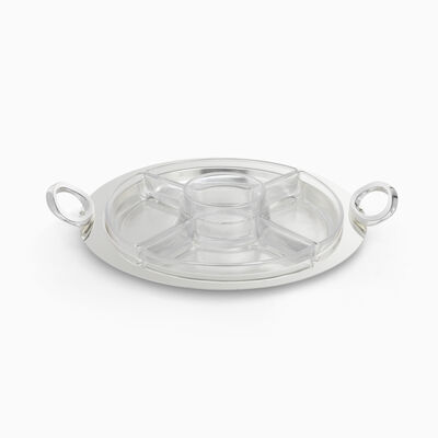 LONAR TRAY SILVER PLATED 