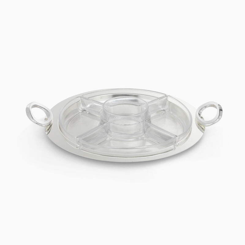 LONAR TRAY SILVER PLATED 