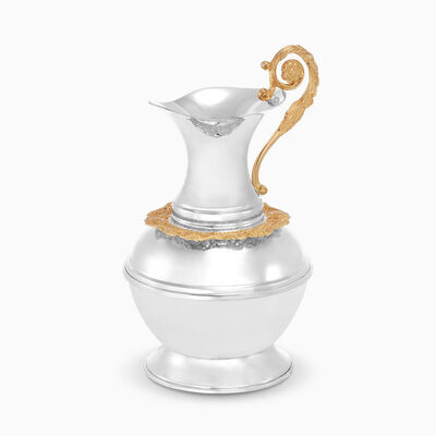 Mayim Achronim King Pitcher Selective Gold Silver