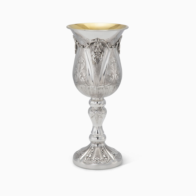 Menifa Medium Eliyahu Pesach Cup Sterling Silver