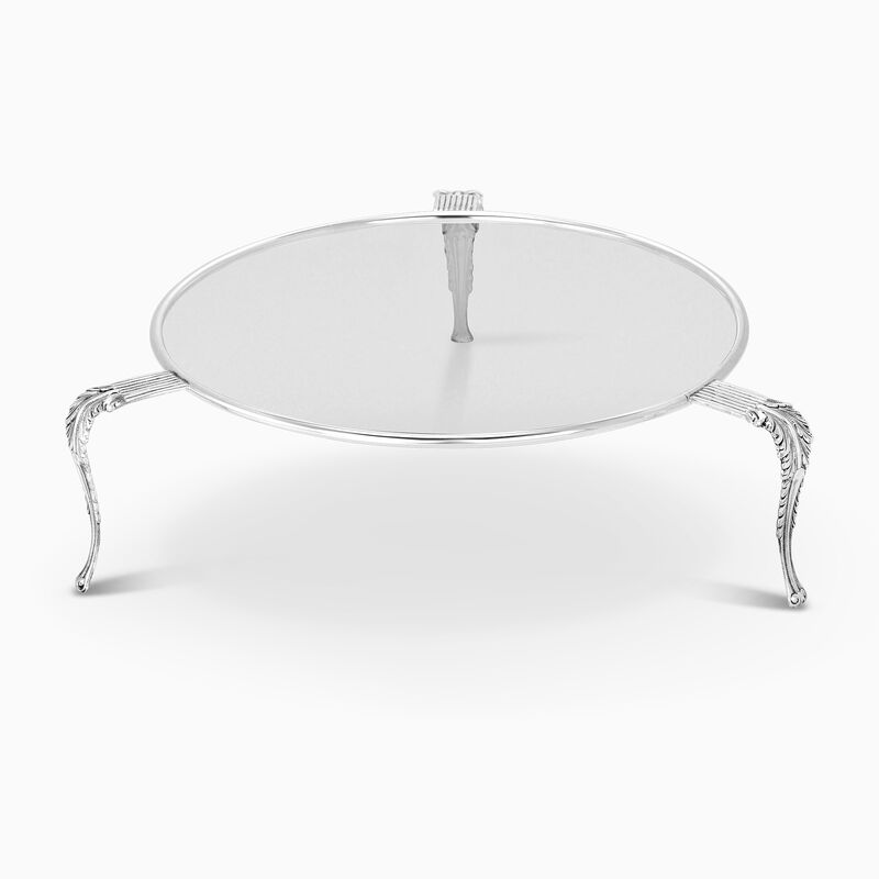 3 Legs Pesach Seder Plate Stand Sterling Silver 