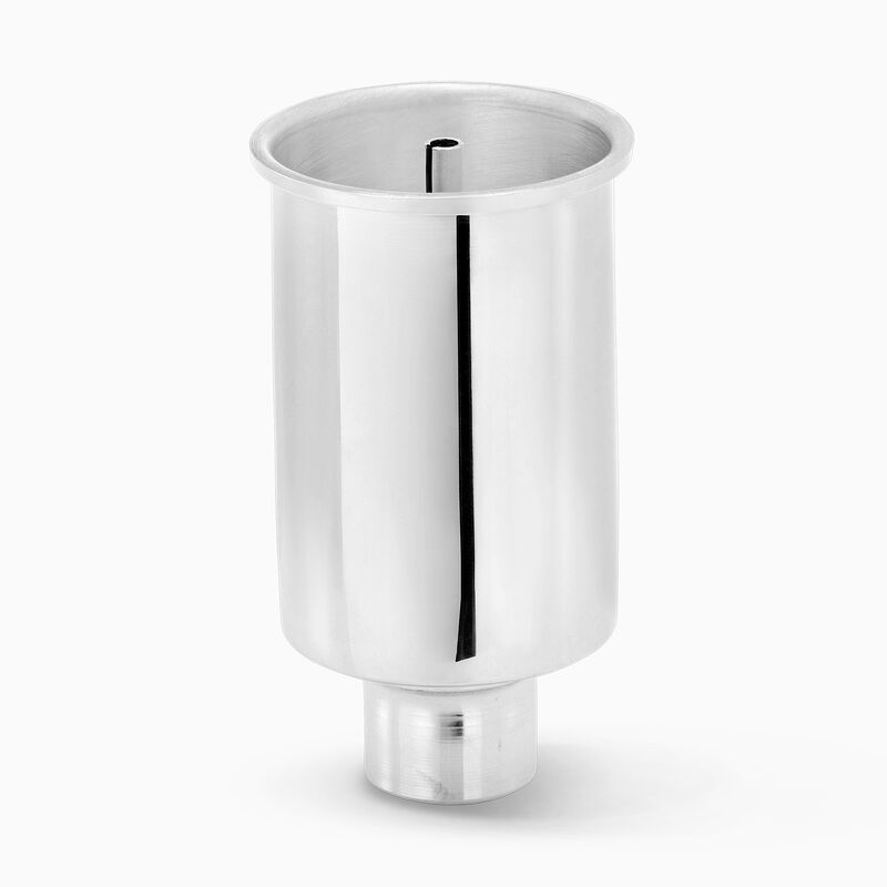 Oil Cups For Tall Wick Sterling Silver 