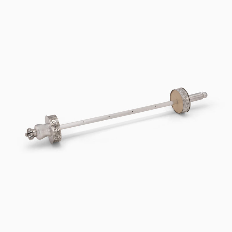 Ring Megilah Holder 14" Klaf Sterling Silver 