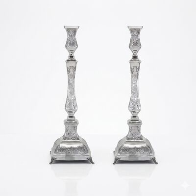 USHPIZIN DEC. CANDLESTICK BRAS 