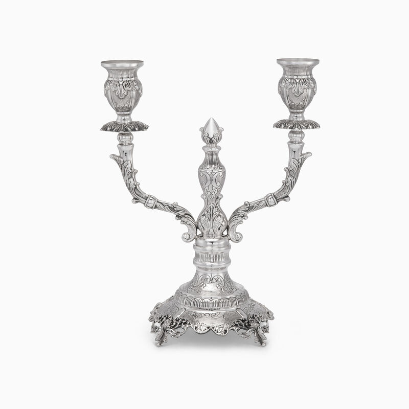 BRUNI OIL CANDLELABRA 2 LIGHT 