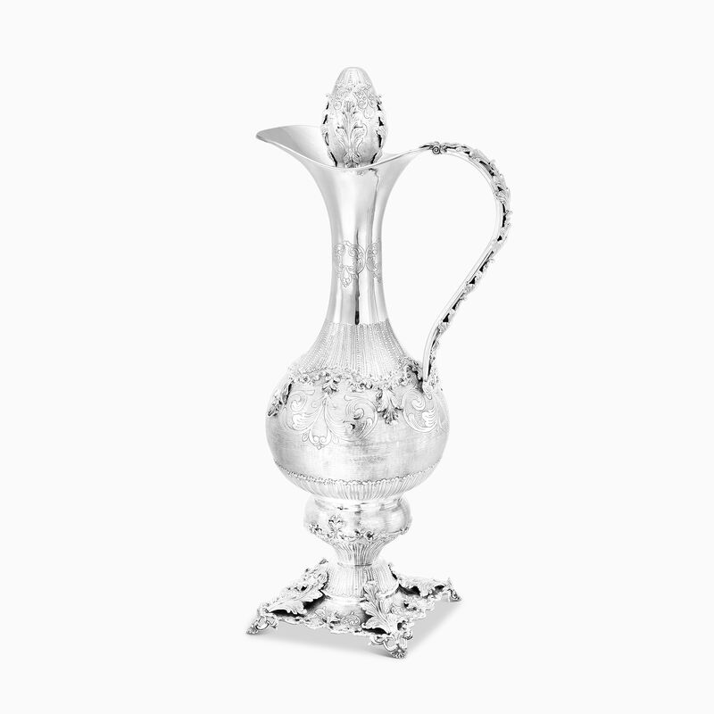 Genova Wine Bottle Large Sterling Silver