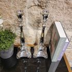 Bakio Candlesticks Smooth Sterling Silver 