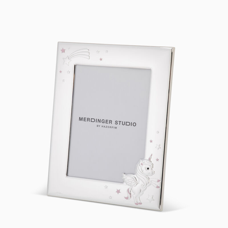 Unicorn Silver-Plated Photo Frame (13×18)