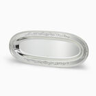 OVAL SERVING TRAY PLATED 