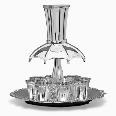 Bellagio Silver Fountain 8 Cup 