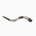 Jerusalem Jumbo Shofar Silver-Plated 
