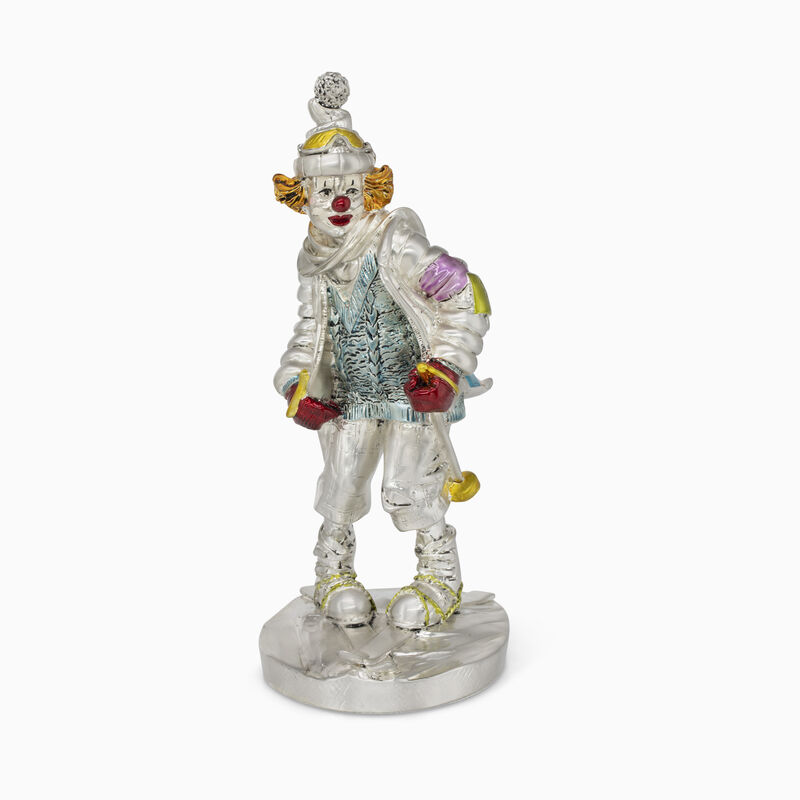 SKIER CLOWN 25CM 