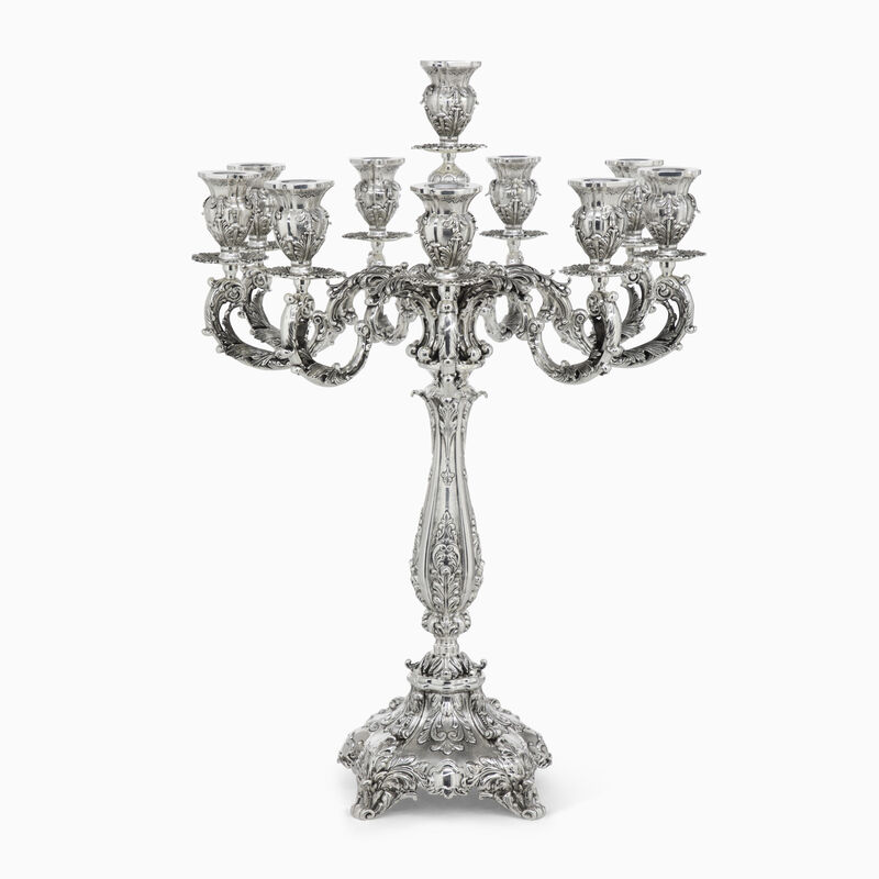 IBIZA CANDELABRA 10 ARMS BRASS 