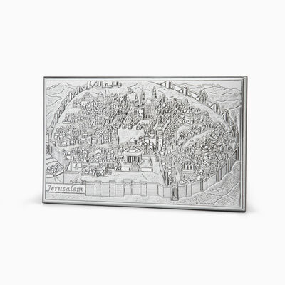 JERUSALEM OLD CITY PLAQUE 