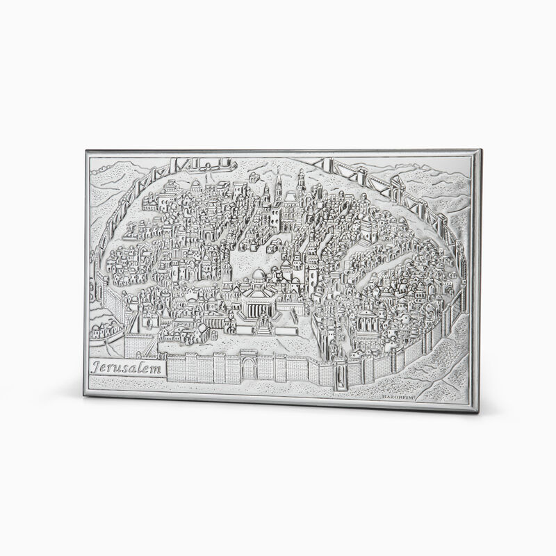 JERUSALEM OLD CITY PLAQUE 