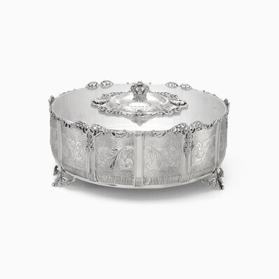 BRUNI MATZAH BOX ROUND 