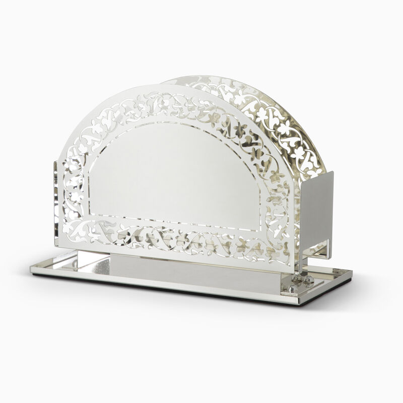 FLORAL HOLDER SILVER PLATED 