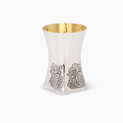 Bolero Hammered Liquor Cup Legacy Sterling Silver 