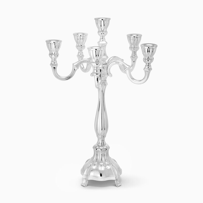 PLAIN BELL 6 ARMS CANDELABRA