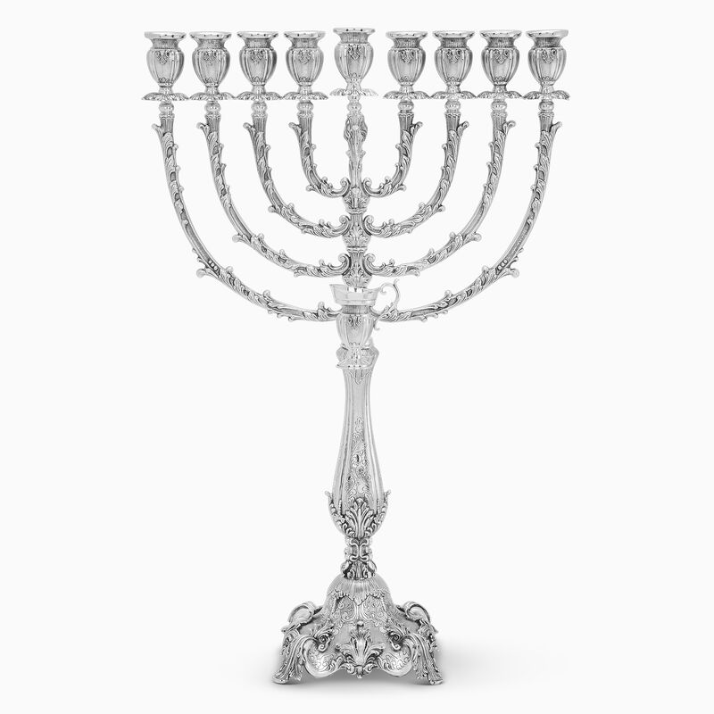 Majorca Menorah Medium Sterling Silver 