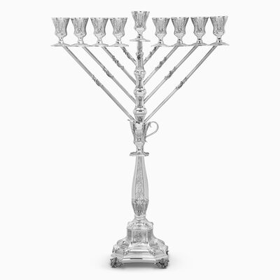 Bakio Decorated Chabad Silver 