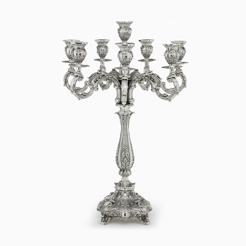 IBIZA CANDELABRA 8 ARMS BRASS 