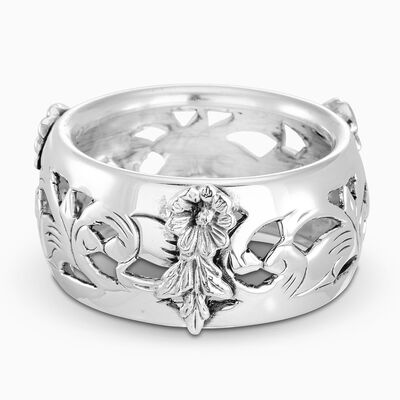 Chen Napkin Ring - Small Sterling Silver 