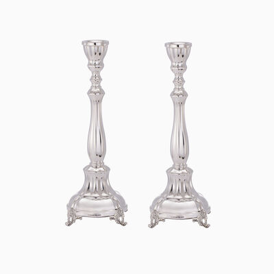 Bellagio Candlesticks Smooth Small Sterling Silver