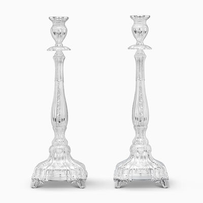 Ronald Candlesticks - Large Sterling Silver 