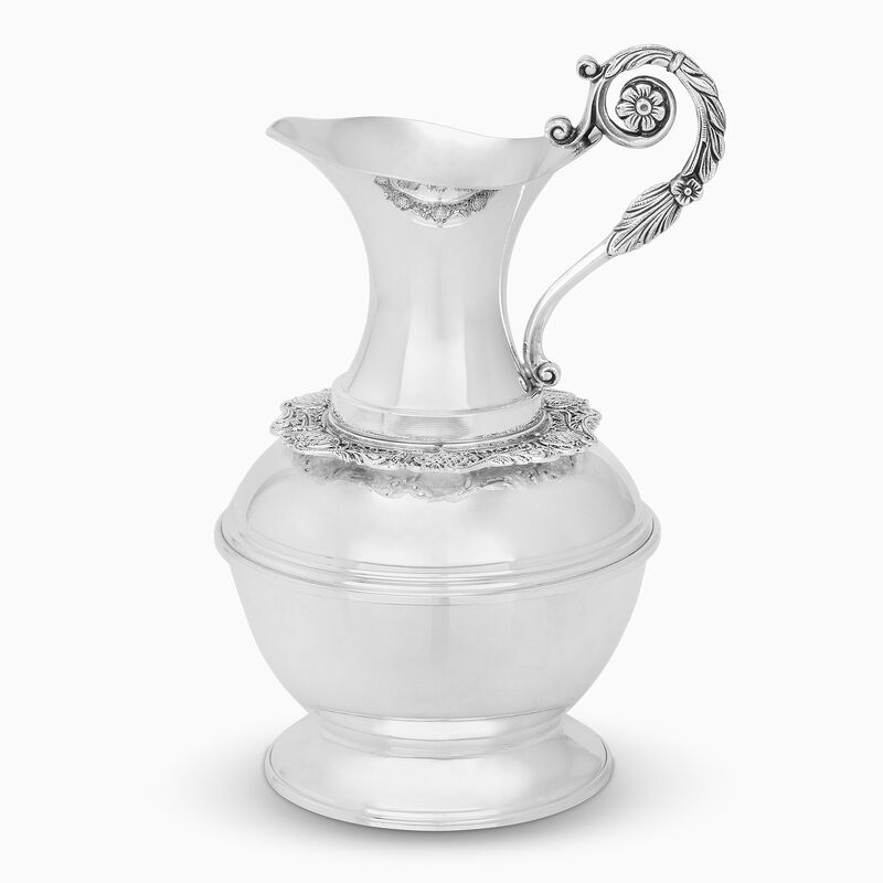 Mayim Achronim King Pitcher Sterling Silver 