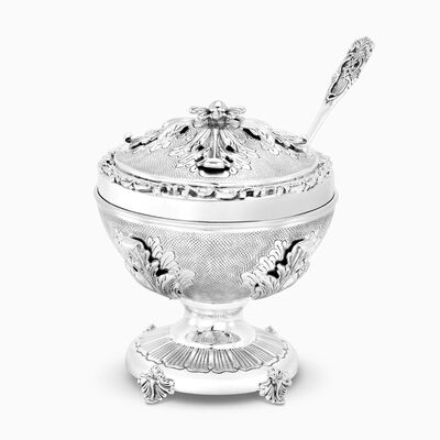 Baron Palau Honey Dish Small Sterling Silver 