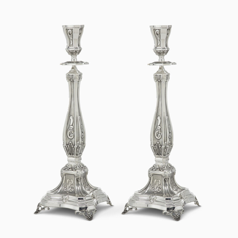 RIAL LARGE DECOR. CANDLESTICKS 