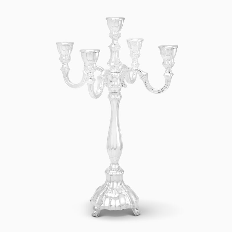 PLAIN BELL 5 ARMS CANDELABRA 