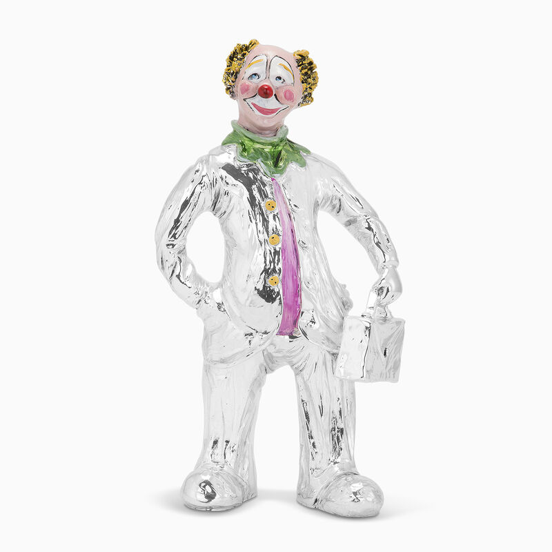 Clown With Suitcase
