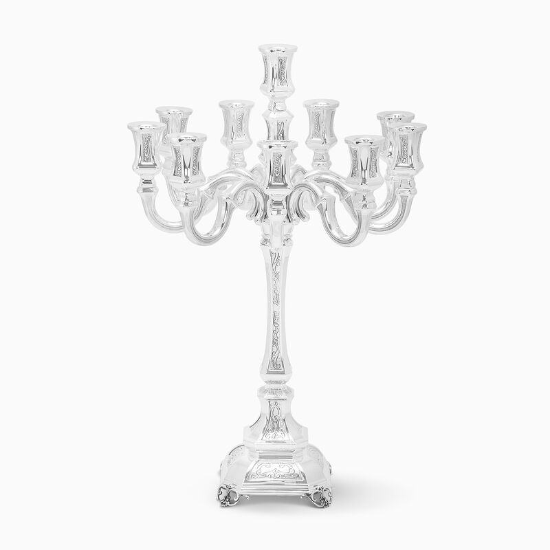 OCTAGONAL SMALL CANDELABRA 10