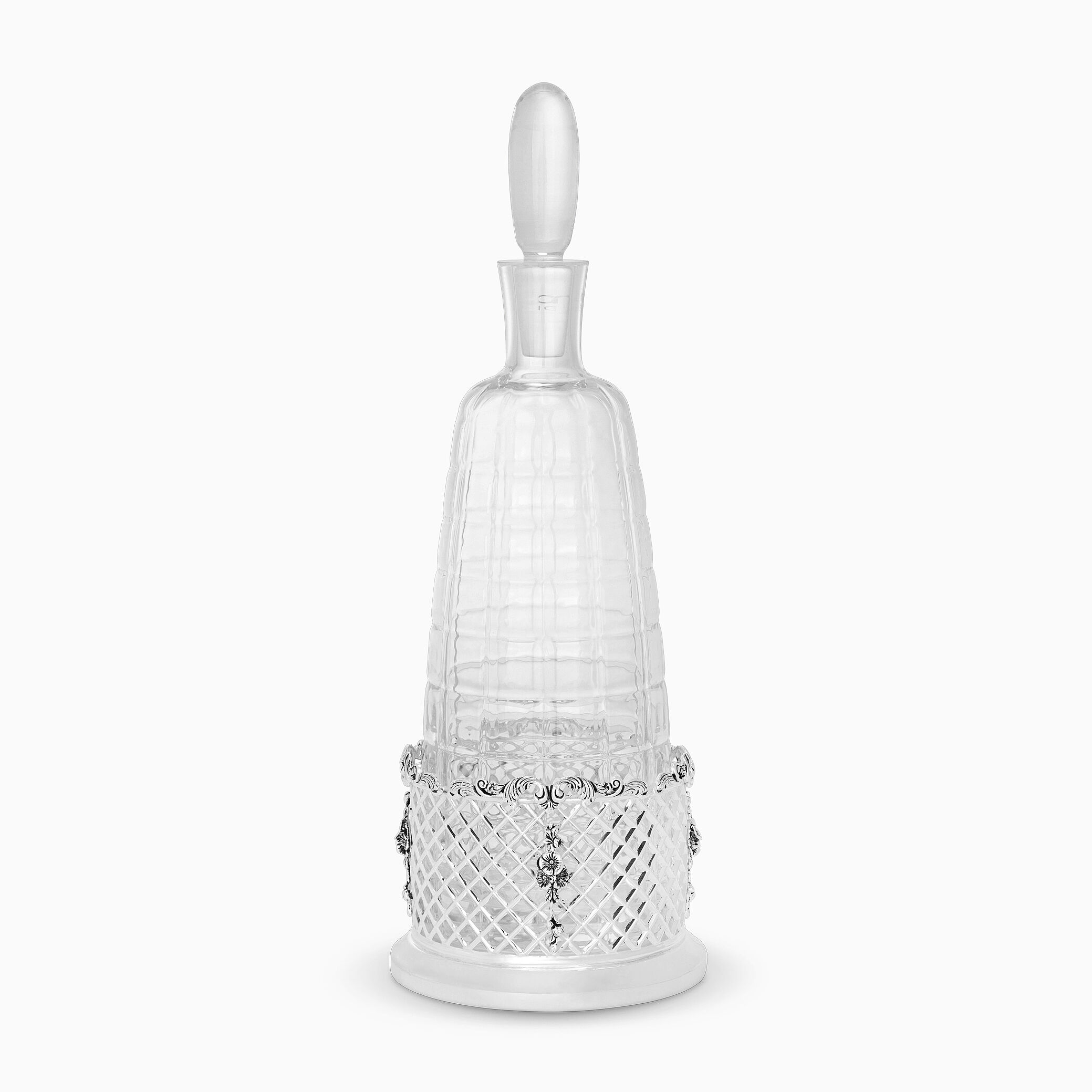 Silver bottle cheap holder