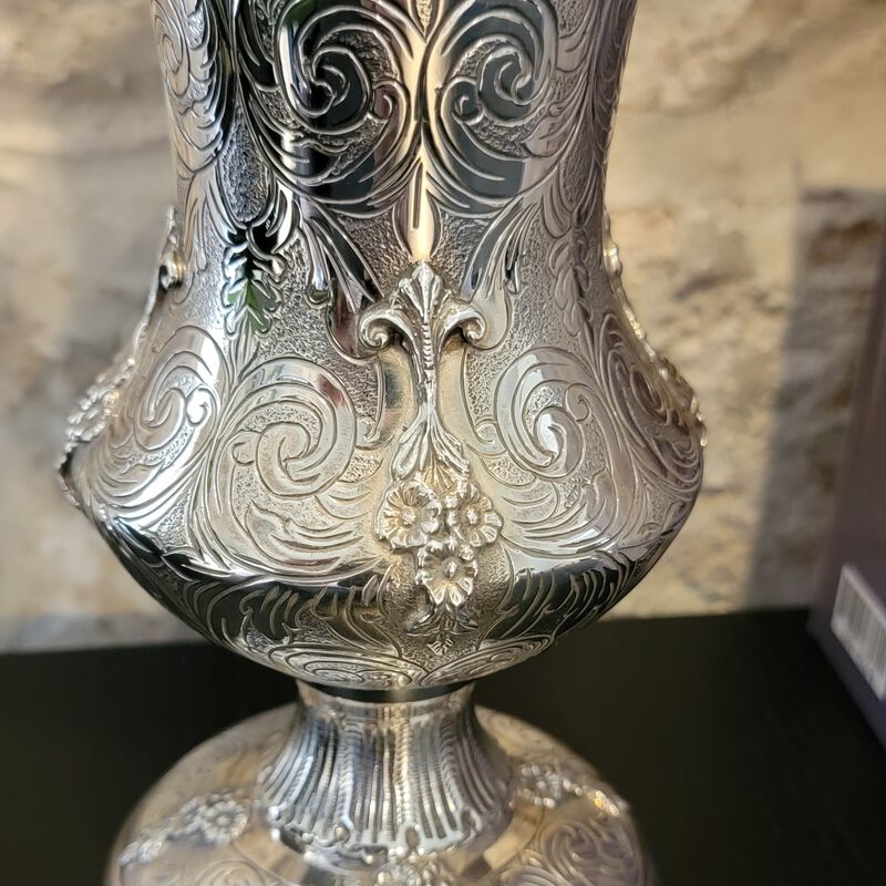Hadar Vase Short Sterling Silver 
