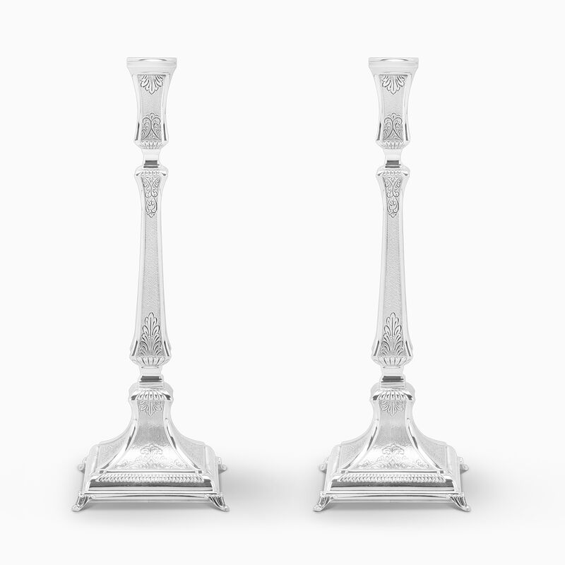 Laguna Candlesticks Decorated Small