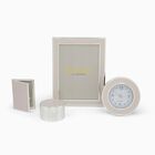 Pink and Silver Enamel Photo Frame Silver-Plated 