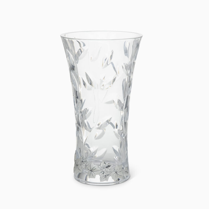 LAUROS KRISTAL VASS PLATED 
