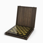 44CM ARCHERS METAL CHESS SET 