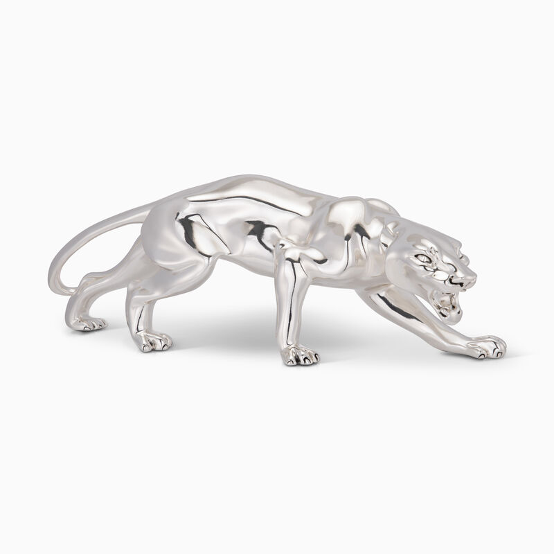 Medium Panther Silver-Plated