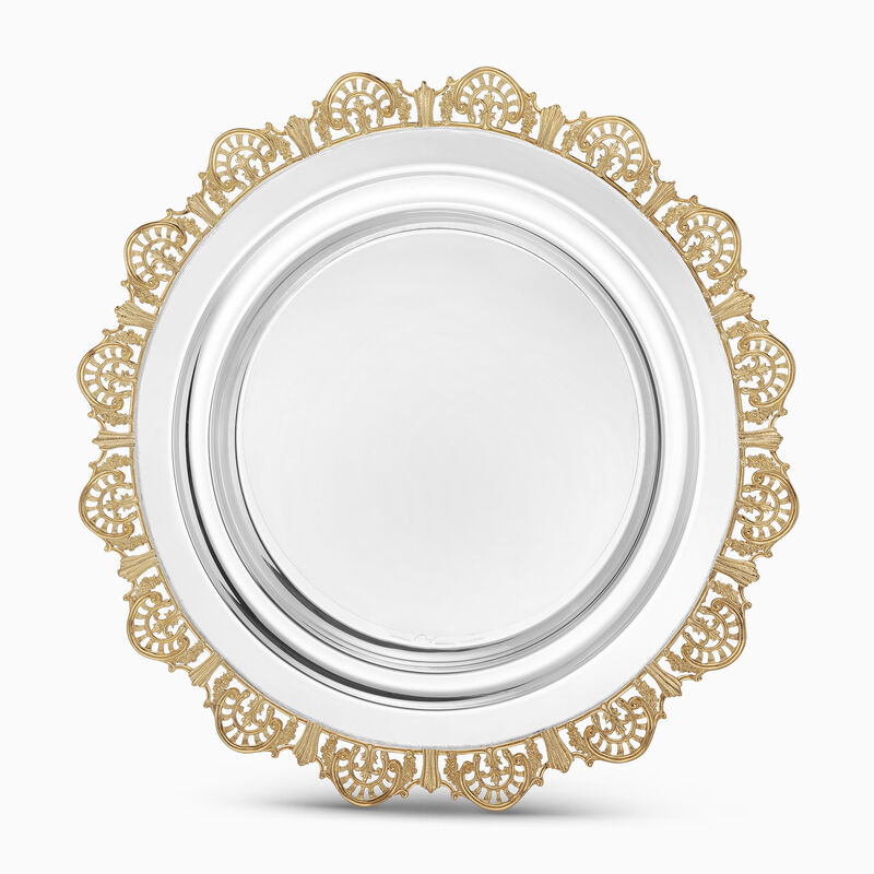 ROUND ROYAL TRAY FOR CANDELABR 