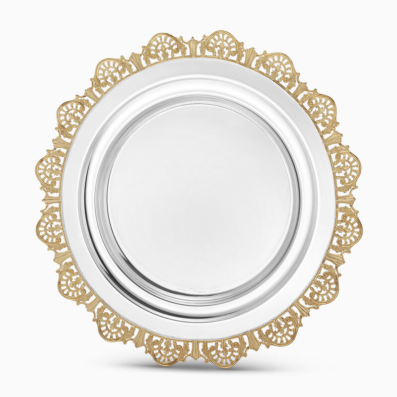 ROUND ROYAL TRAY FOR CANDELABR