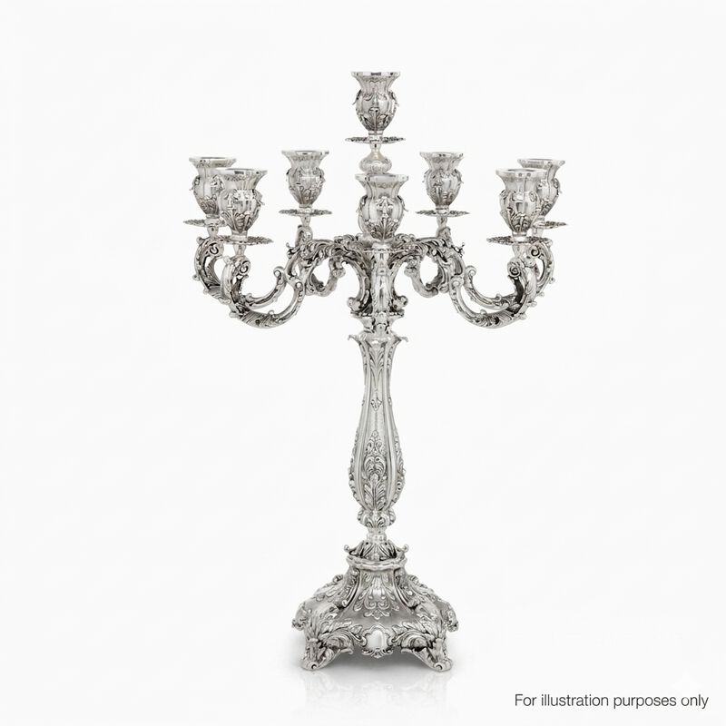 IBIZA CANDELABRA 13 ARMS BRASS 
