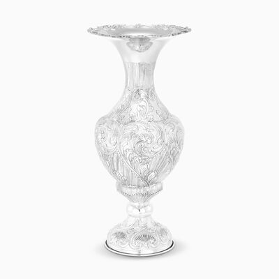 Torino Vase Medium Sterling Silver 