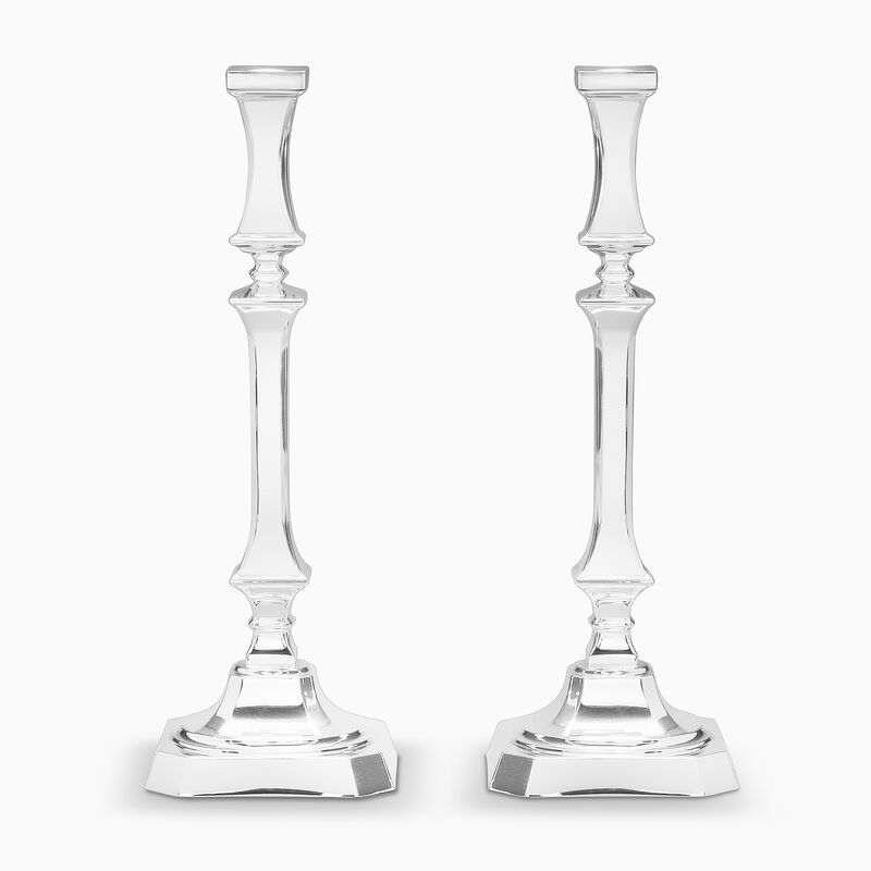 Bagatelle Candlesticks Sterling Silver Small 