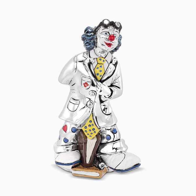 Clown Doctor Silver Plated 