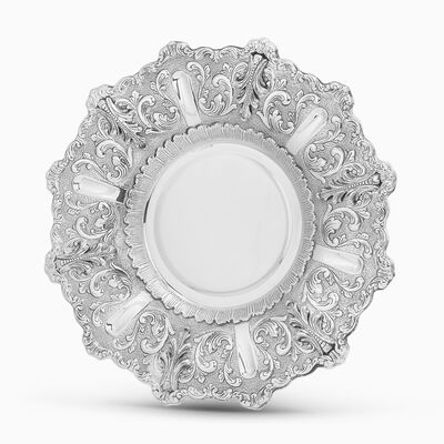Cordelia Medium Eliyahu Pesach Plate Sterling Silv