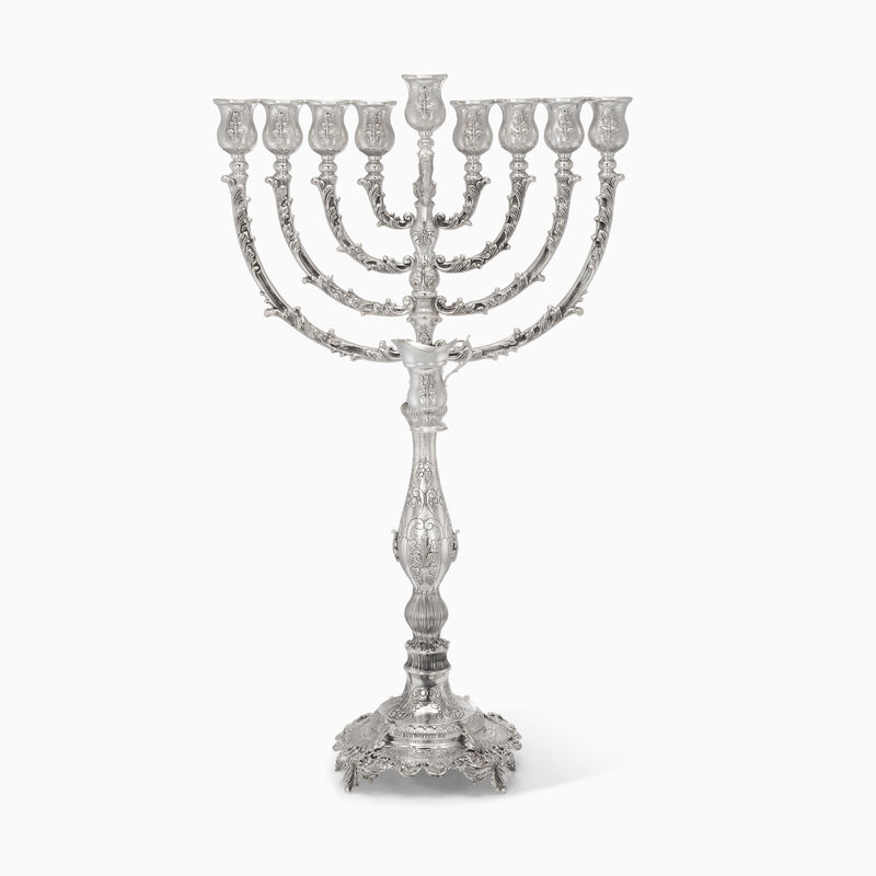 Bruni Branches Menorah Small Sterling Silver 
